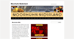 Desktop Screenshot of moorhuhn.nl
